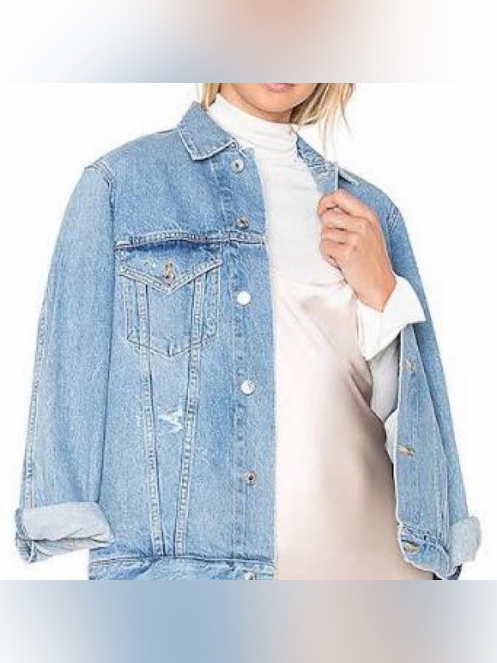 Agolde Jessie Oversized 90s Jean Jacket